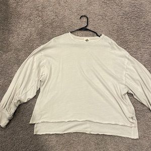 Women’s Free People long sleeve shirt. Size medium